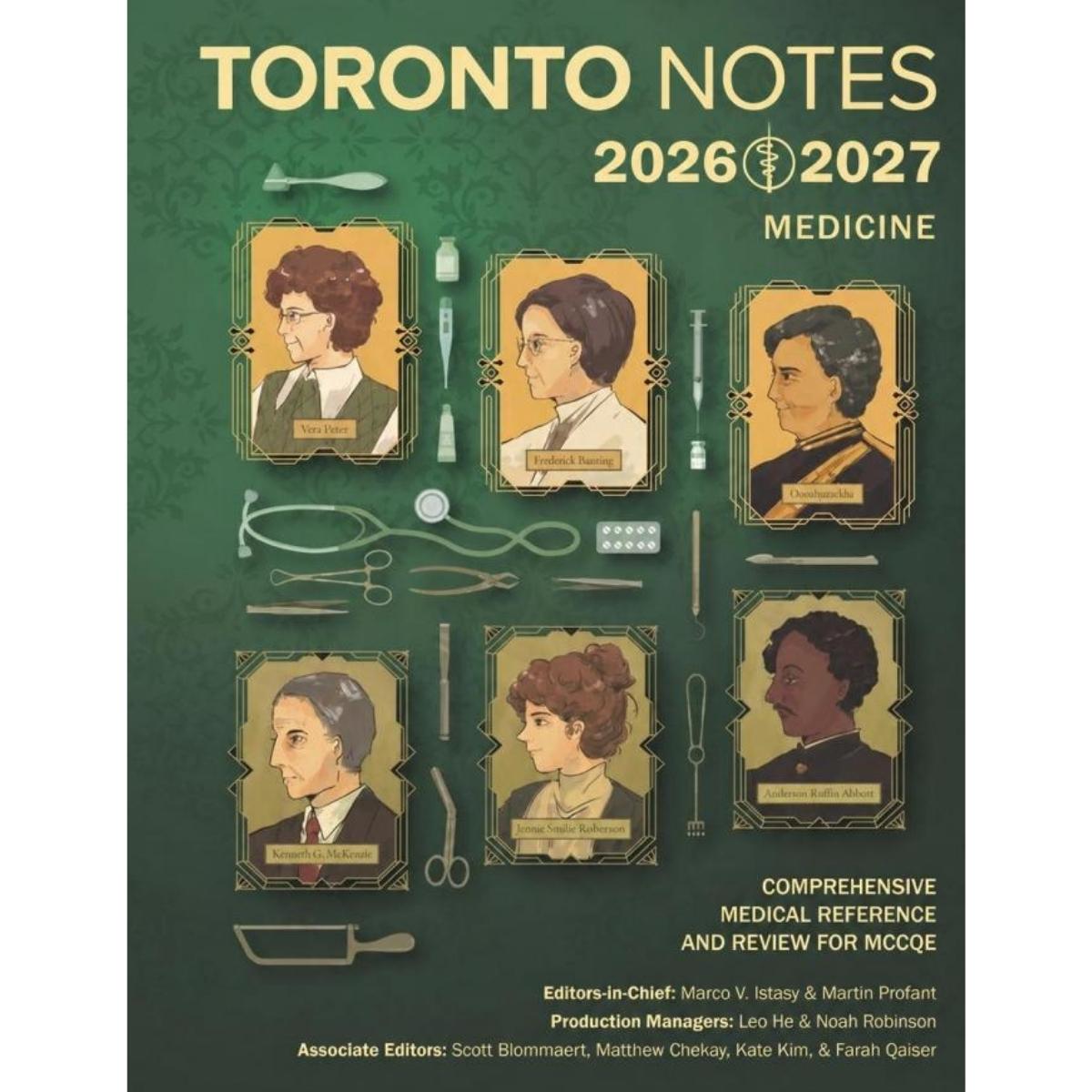 Toronto Notes 2026-2027 Print Bundle